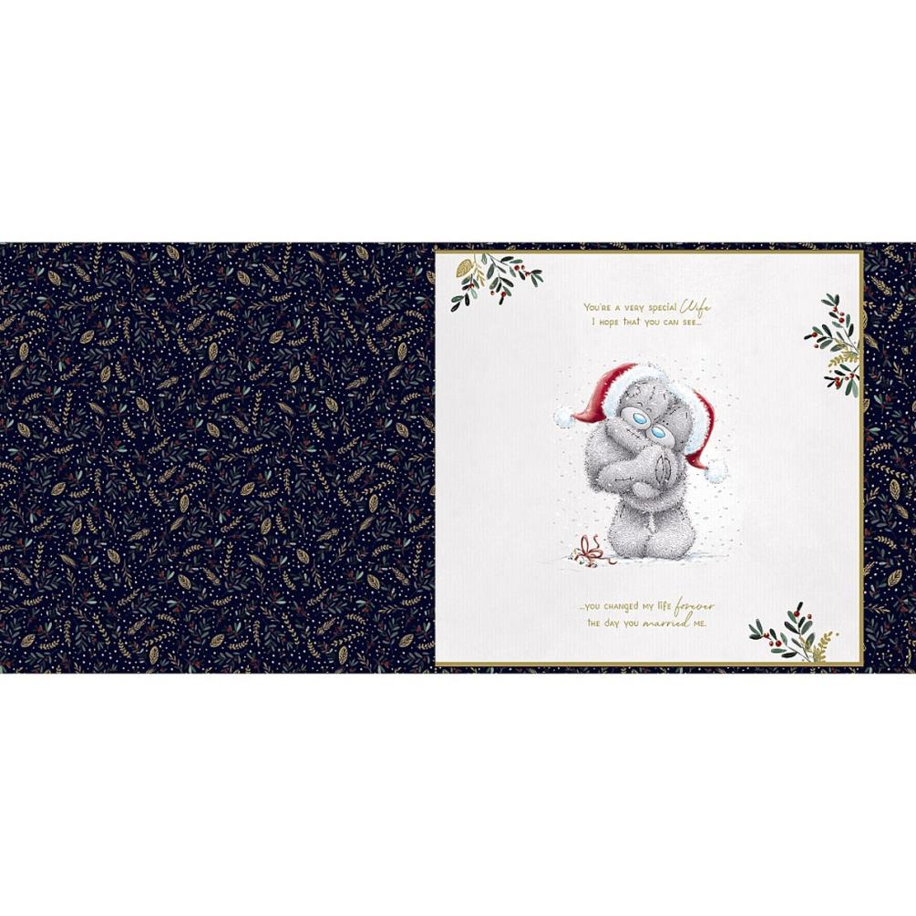 Wife Me to You Bear Large Boxed Christmas Card Extra Image 1